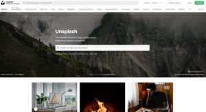 unsplash カナダ発の有名な無料サイト
