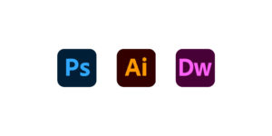 Adobe Photoshop Dreamweaver illustrator